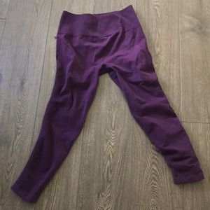 Purple/mulberry lululemon leggings